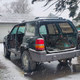 Image for article titled I'm Building A World-Traveling Overlanding Rig Out Of Two $350 Parts Cars And It's Already A Shit-Show